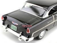 Cochesdemetal.es 1955 Chevrolet Bel Air Hard Top Negro Metalizado 1:18 Motor Max 73185