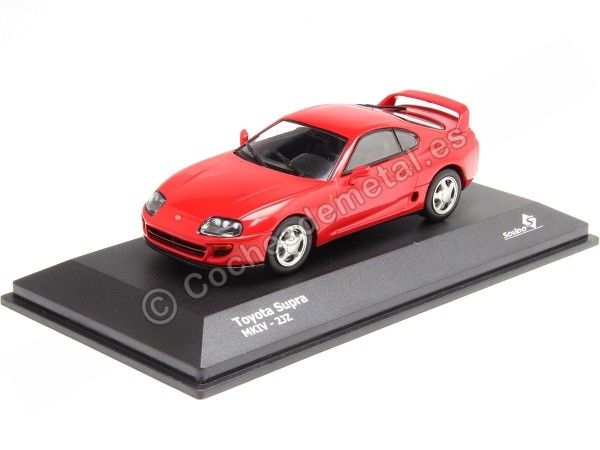 2001 Toyota Supra MK4 2JZ Rojo 1:43 Solido S4314003