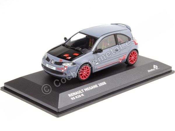 2008 Renault Megane RS R26-R Gris Piedra Lunar 1:43 Solido S4310203