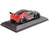 2022 Nissan GT-R (R35) Liberty Walk Body Kit Negro/Rojo 1:43 Solido S4311204