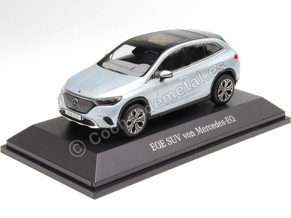 2023 Mercedes-Benz EQE SUV Electric Art Line (X294) Plateado 1:43 Dealer Edition B66960834