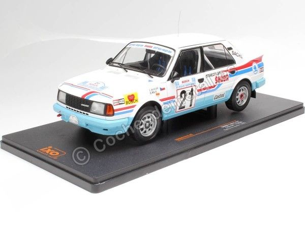 1986 Skoda 130 LR Nº21 Krecek/Motl Rally Acropolis 1:18 IXO Models 18RMC157A.22