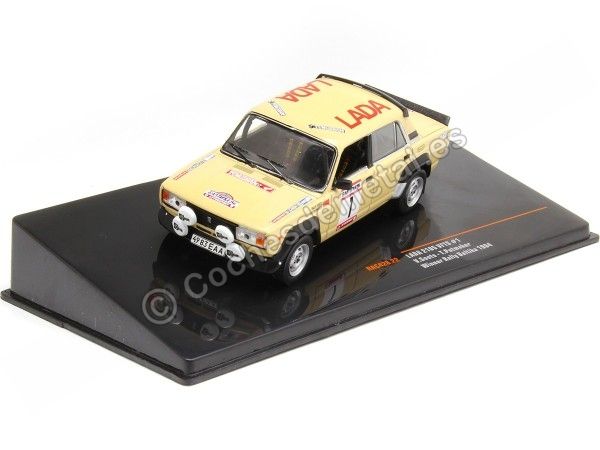 1984 Lada 2105 VFTS Nº1 Soots/Putmaker Ganador Rally Baltika 1:43 IXO Models RAC428.22