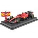 2023 Set Scudería Ferrari F1 SF-23 Nº55 + Figura Carlos Sainz Ganad...