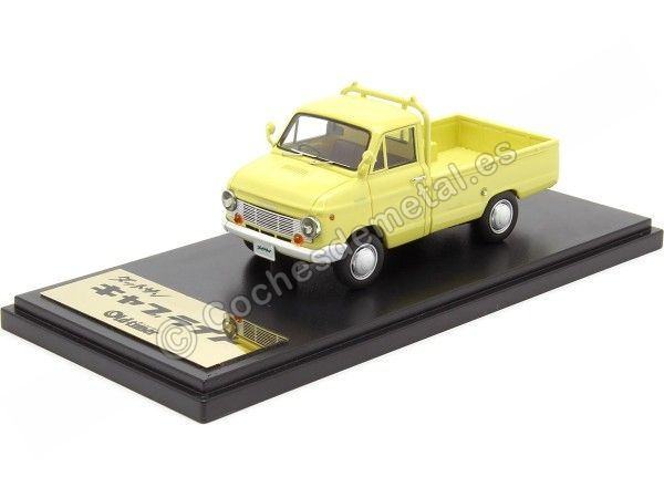 1966 Nissan Datsun Cablight Pick-Up Amarilla 1:43 Kyosho 043101B