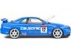 2000 Nissan Skyline GT-R (R34) Streetfighter Calsonic Tribute Azul 1:18 Solido S1804307