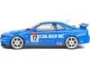 2000 Nissan Skyline GT-R (R34) Streetfighter Calsonic Tribute Azul 1:18 Solido S1804307