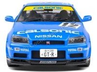 2000 Nissan Skyline GT-R (R34) Streetfighter Calsonic Tribute Azul 1:18 Solido S1804307