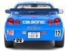 2000 Nissan Skyline GT-R (R34) Streetfighter Calsonic Tribute Azul 1:18 Solido S1804307