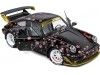 2021 Porsche 911 (964) RWB Rauh-Welt Aoki Negro con Decoración 1:18 Solido S1807507