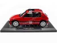 1991 Peugeot 205 GTi 1.9 PTS Con Techo Solar Rojo Vallelunga 1:18 N...