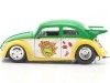 1959 Volkswagen Drag Beetle + Michelangelo "Tortugas Ninja" 1:24 Jada Toys 33741 253285002