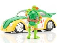 1959 Volkswagen Drag Beetle + Michelangelo "Tortugas Ninja" 1:24 Jada Toys 33741 253285002