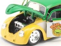 1959 Volkswagen Drag Beetle + Michelangelo "Tortugas Ninja" 1:24 Jada Toys 33741 253285002