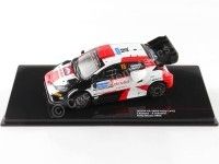 2022 Toyota GR Yaris Rally 1 Nº18 Katsuta/Johnston Rally Estonia 1:43 IXO Models RAM861.22