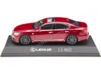 2015 Lexus LS460 F Sport (XF40) Rojo 1:43 Kyosho 03659RM