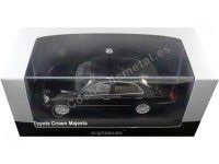 2013 Toyota Crown Majesta S210 Negro 1:43 Kyosho 03638BK