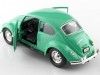 1967 Volkswagen Beetle VW Escarabajo Verde 124 Lucky Diecast 24202