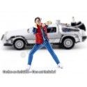 Cochesdemetal.es Figura de Resina Marty McFly "Regreso al Futuro" 1:18 Triple-9 T9-18002