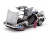 Cochesdemetal.es 1989 DeLorean DMC 12 + Hover Board "Regreso al Futuro II" 1:18 Hot Wheels Elite BCJ97