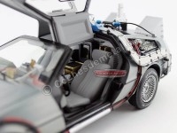 Cochesdemetal.es 1989 DeLorean DMC 12 + Hover Board "Regreso al Futuro II" 1:18 Hot Wheels Elite BCJ97