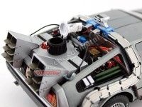 Cochesdemetal.es 1989 DeLorean DMC 12 + Hover Board "Regreso al Futuro II" 1:18 Hot Wheels Elite BCJ97