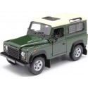 2010 Land Rover Defender 90 TDI Verde Militar 1:24 Welly 22498