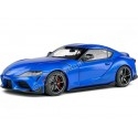 2021 Toyota Supra GR Azul Metalizado Horizonte 1:18 Solido S1809003