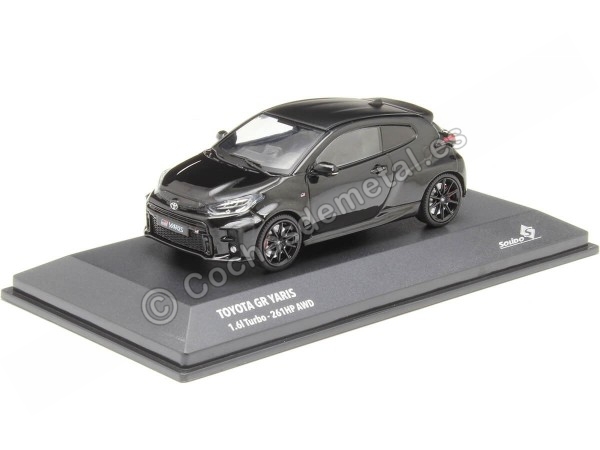 2020 Toyota Yaris GR Negro 1:43 Solido S4311103