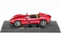 2018 Ferrari Monza SP2 Barchetta Biposto Rojo Cereza 1:43 Bburago Signature Series 36913