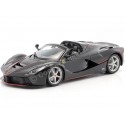 2015 Ferrari F70 LaFerrari Aperta Negro 1:24 Bburago 18-26022