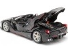 2015 Ferrari F70 LaFerrari Aperta Negro 1:24 Bburago 18-26022