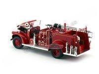 1941 GMC Firetruck Camión de Bomberos Rojo 1:24 Lucky Diecast 20068 Cochesdemetal 12 - Coches de Metal 