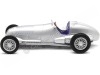 1937 Mercedes-Benz W125 Flecha de Plata Versión Calle Plateado 1:24 Welly 24109