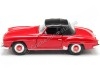 1955 Mercedes-Benz 190SL W121 Convertible Rojo/Negro 1:24 Welly 24118