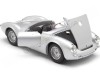 1955 Porsche 550 Spyder "Pequeño Bastardo - James Dean" Plateado 1:24 Welly 24113