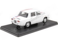 1964 Renault 8 Gordini Blanco Decorado 1:24 WhiteBox 124206