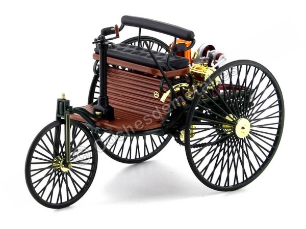 1886 Triciclo Benz Patent-Motorwagen Verde 1:18 Norev 183701