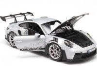 2022 Porsche 911 GT3 RS Gris Hielo Metalizado 1:18 Norev HQ 187359