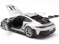 2022 Porsche 911 GT3 RS Gris Hielo Metalizado 1:18 Norev HQ 187359