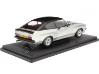 1975 Ford Capri MK2 X-Pack RHD Plateado/Negro 1:18 MC Group 18349