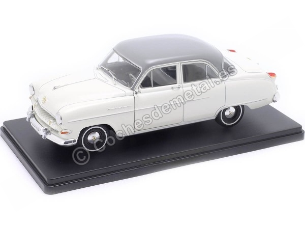 1954 Opel Kapitän "Opel Collection" Blanco/Gris 1:24 Editorial Salv...