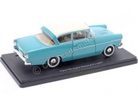 1957 Opel Olympia Rekord "Opel Collection" Turquesa/Beige 1:24 Edit...