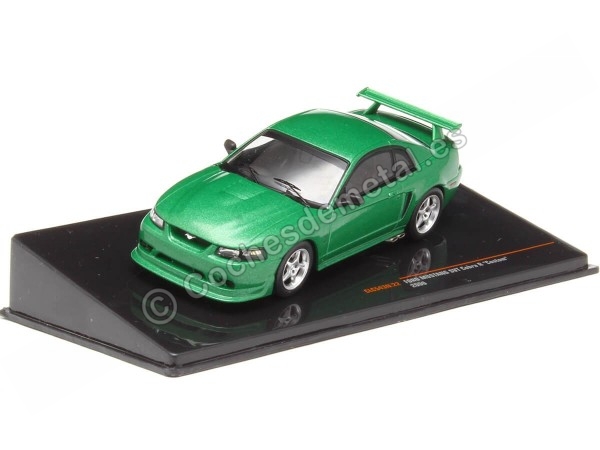 2000 Ford Mustang STV Cobra R Verde Metalizado 1:43 IXO Models CLC543N.22