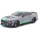 2020 Ford Mustang GT500 Grafito/Verde Neon 1:18 Solido S1805911