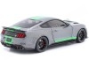 2020 Ford Mustang GT500 Grafito/Verde Neon 1:18 Solido S1805911