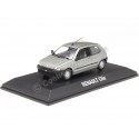 1990 Renault Clio Plateado 1:43 Norev 80928