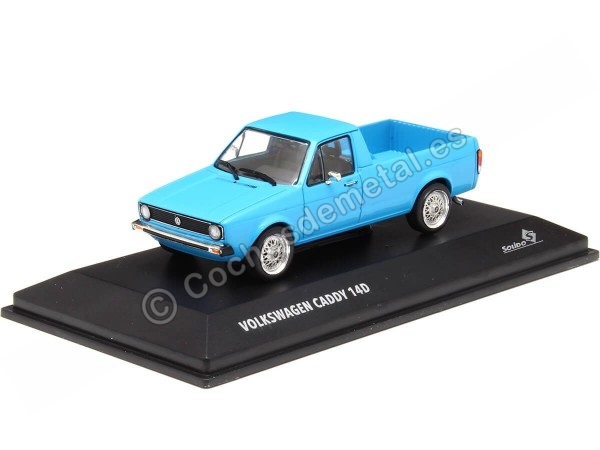 1982 Volkswagen VW Caddy MK1 Custom PickUp Azul 1:43 Solido S4312302