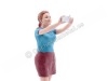 Figura de Resina "Figurantes - Chica Selfie" 1:18 American Diorama 18702