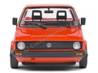 1982 Volkswagen VW Caddy MK1 Custom PickUp Rojo 1:18 Solido S1803511